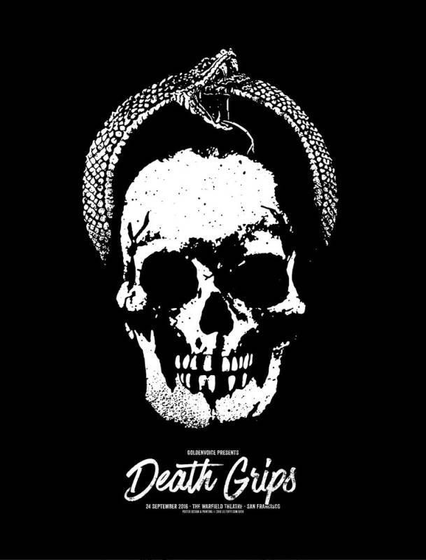 Lil Tuffy - Death Grips SF 16 - First Edition