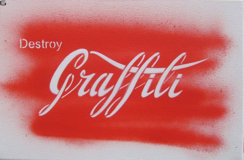 Kunstrasen - Destroy Graffiti - First Edition