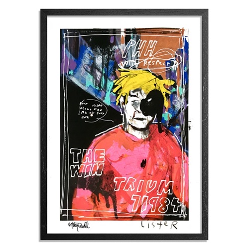 The Win - Jean-Michel Basquiat. Bond Street. New York City. 1988