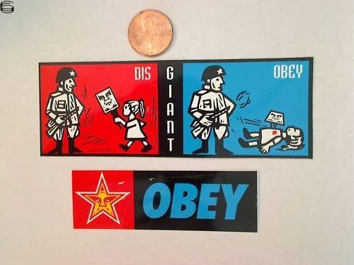 Shepard Fairey - Dis Obey - Sticker Edition