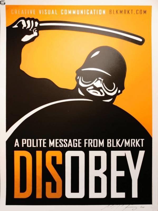 BLK/MRKT Disobey