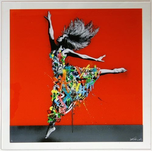 Martin Whatson - Dancer - Red Acrylic