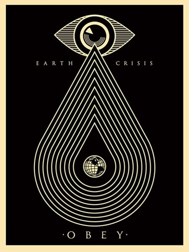 Shepard Fairey - Earth Crisis - Black Edition
