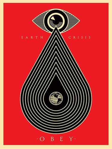 Shepard Fairey - Earth Crisis - Red Edition