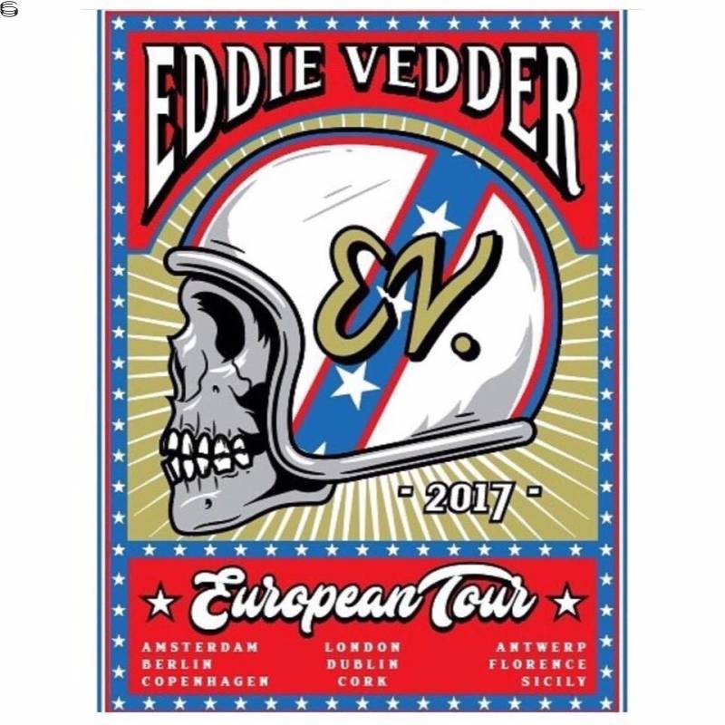 Eddie Vedder European Tour 17