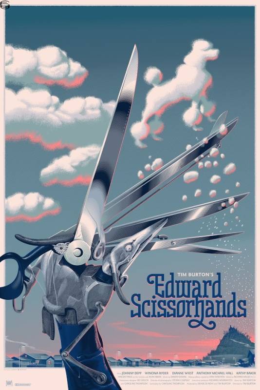 Laurent Durieux - Edward Scissorhands 16 - Poodle Variant Edition