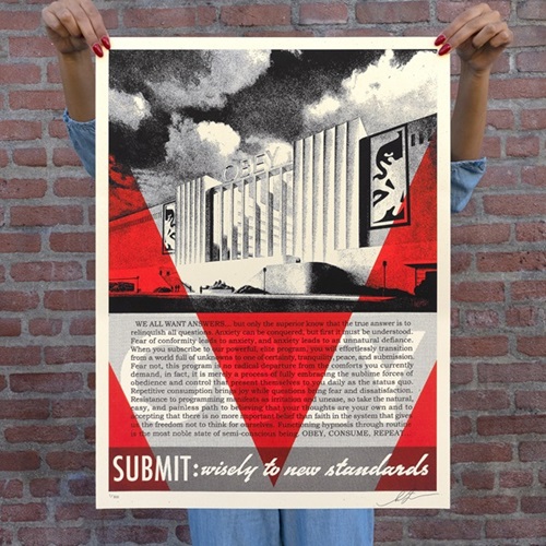 Shepard Fairey - Obey Conformity Factory - Red
