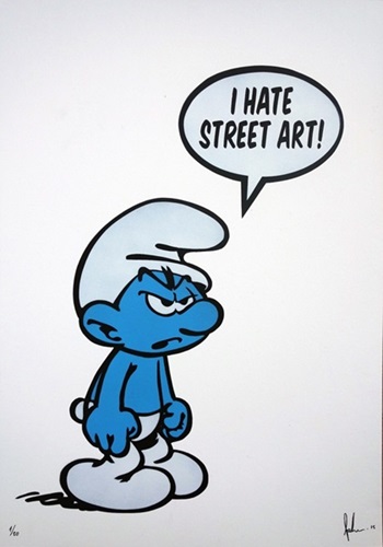 Fake - I Hate Street Art - White Paper