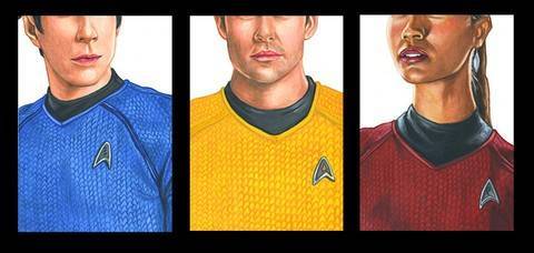 Enterprise Crew Triptych 13