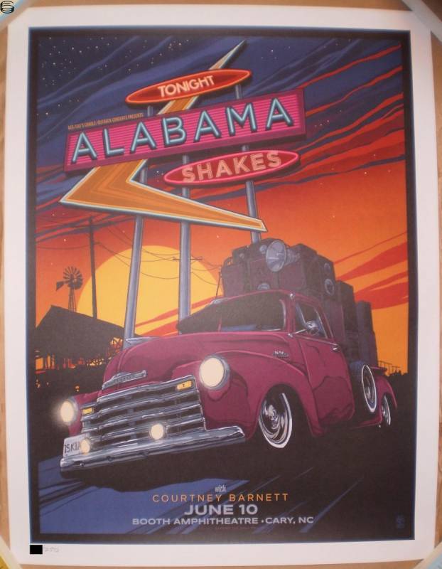 Vance Kelly - Alabama Shakes Cary - First Edition