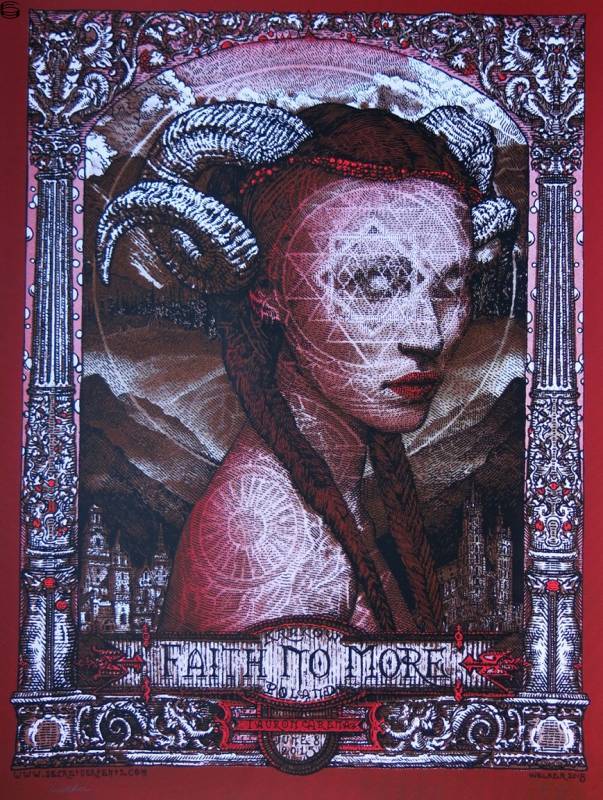 David Welker - Faith No More Krakow - Red Variant Edition
