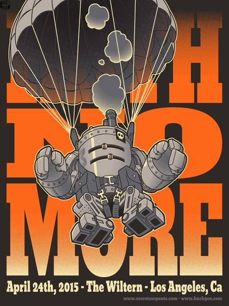 Huck Gee - Faith No More Los Angeles III - First Edition