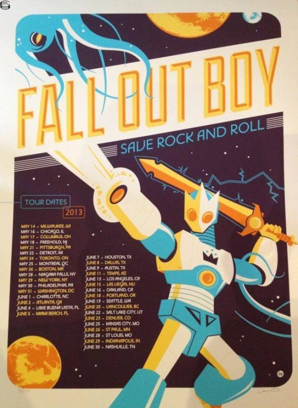 Fall Out Boy US Tour 13