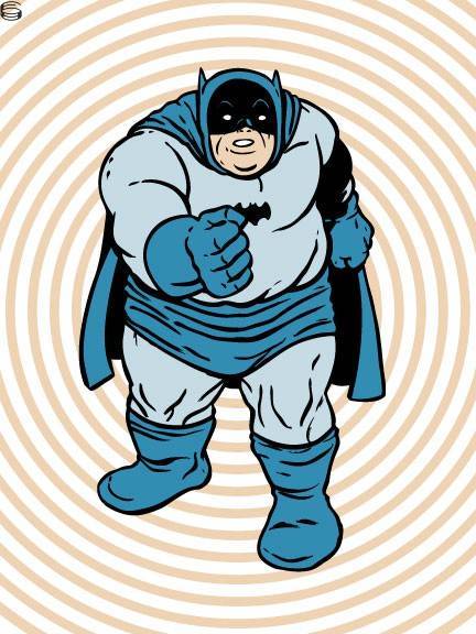Fat Superhero Batman