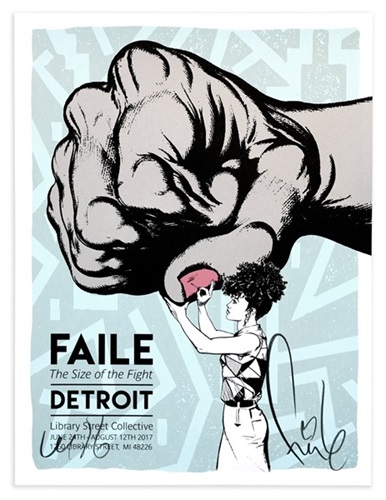 Faile - Size Of The Fight Show Print