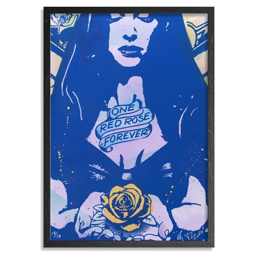 Copyright - One Rose - Blue Edition