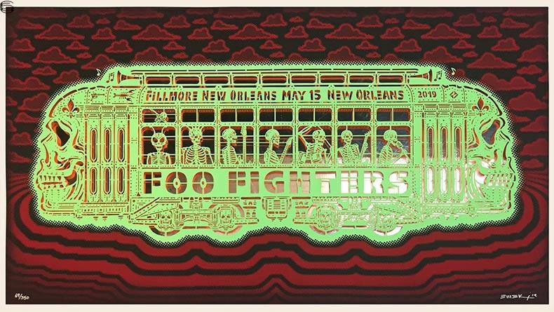 Emek - Foo Fighters New Orleans N1 - Show Edition
