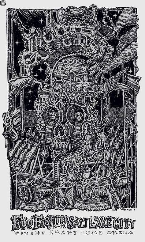David Welker - Foo Fighters Salt Lake City - Show Edition