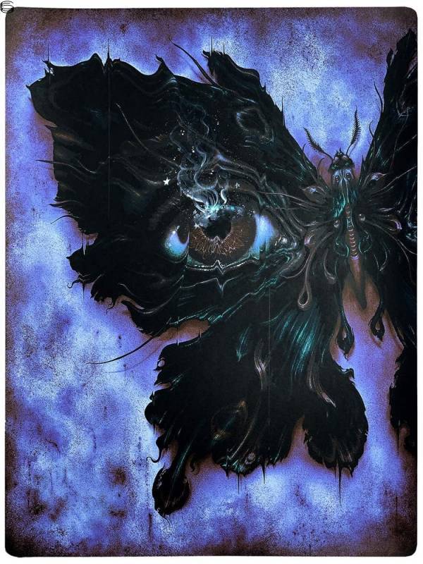 N.C. Winters - Fragile 19 - Hand Embellished Lavender Edition