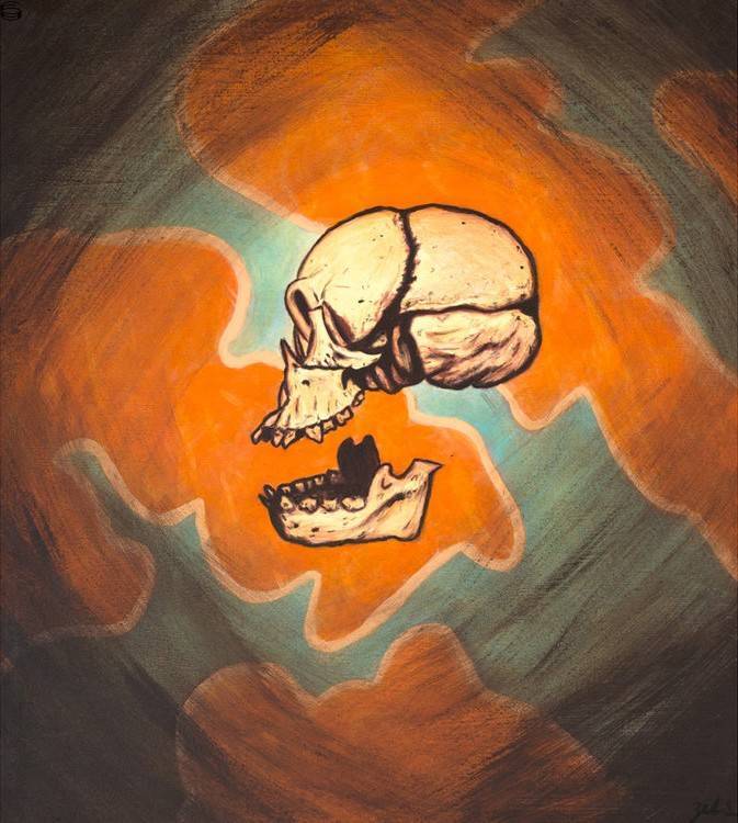 Zeb Love - Fragmented Skull