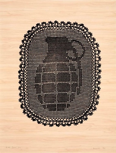 Grenade Doily