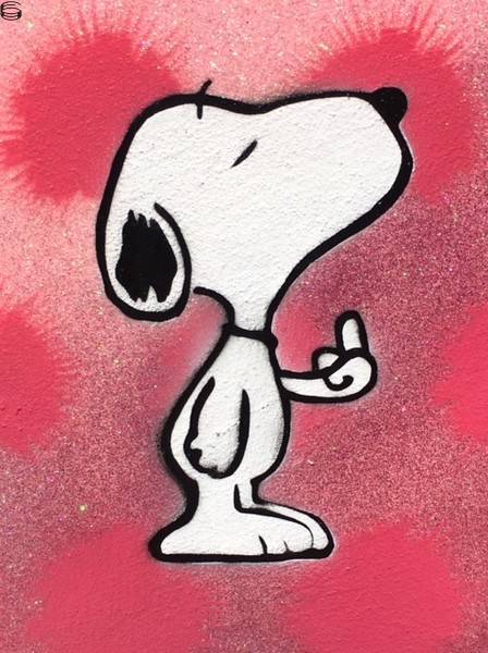 Cantstopgoodboy - FU Snoopy - Pink Edition