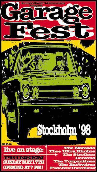 Garage Fest Stockholm 98