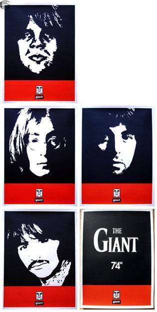 Giant Beatles Set