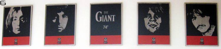 Shepard Fairey - Giant Beatles Set - Metal Edition