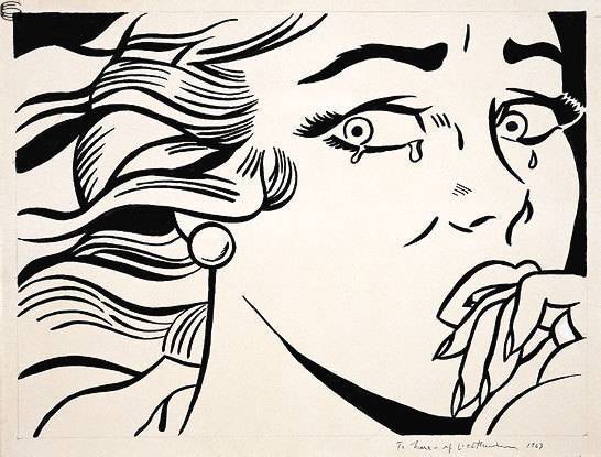 Roy Lichtenstein - Crying Girl (C II.1) - OG Edition