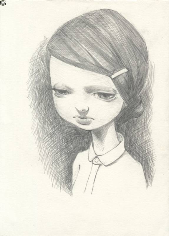 Yosuke Ueno - Girl with Hair Pin - First Edition