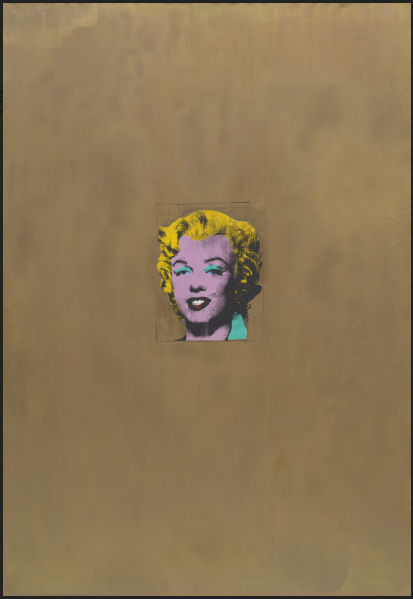 Gold Marilyn Monroe