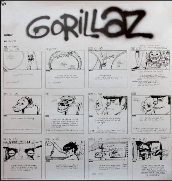 Gorillaz 19-2000 Storyboard