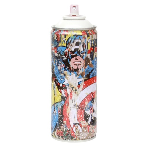 Captain America - Metal Spray Can