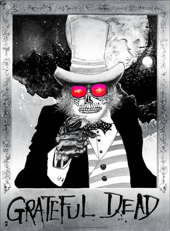 Joey Feldman - Grateful Dead Uncle Sam Wants You 19 - Red Eye Variant Edition