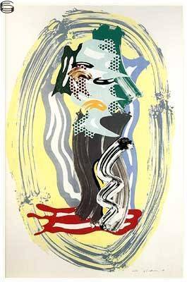 Roy Lichtenstein - Green Face (C 232)