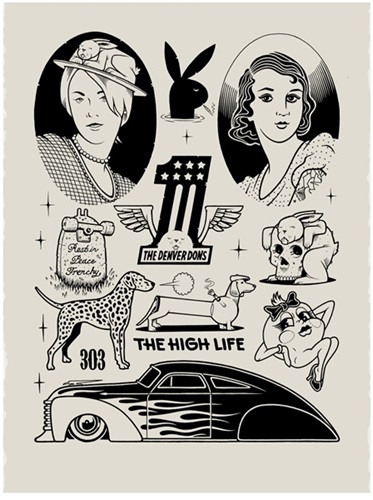 Jeremy Fish - The High Life - Fine Art