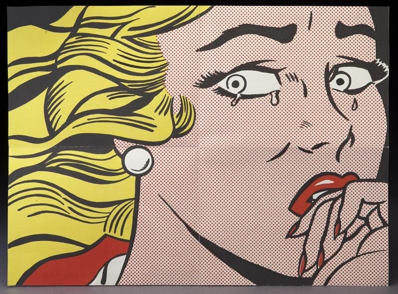 Roy Lichtenstein - Crying Girl (C II.1) - Mailer Edition