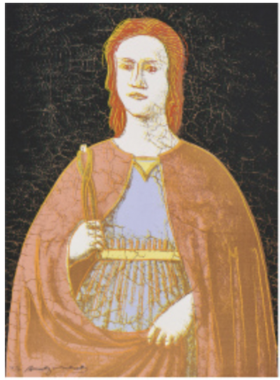 Andy Warhol - IIB.330-333-TP36.80: Saint Apollonia 84
