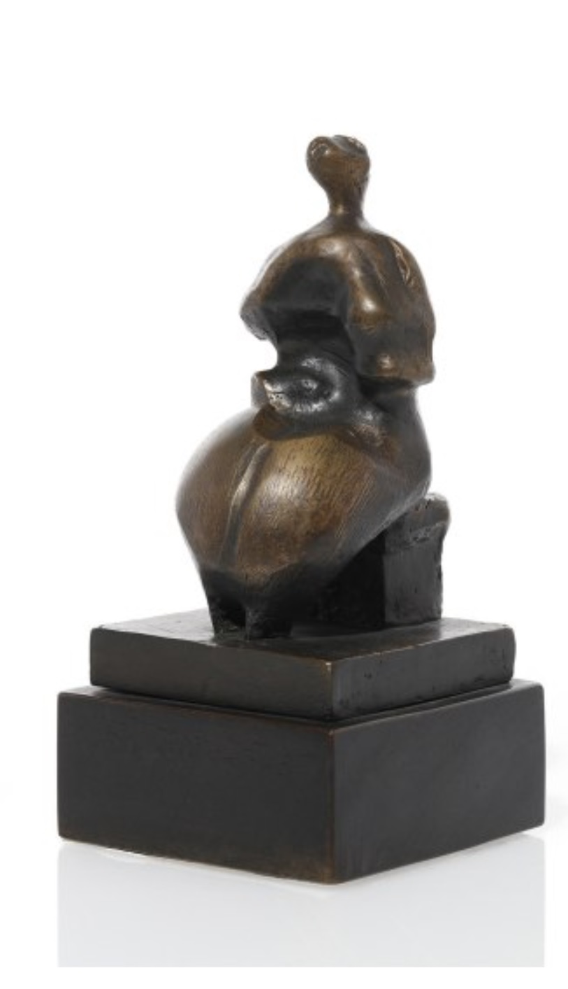 Maquette for Seated Woman (Alan Bowness 439b)