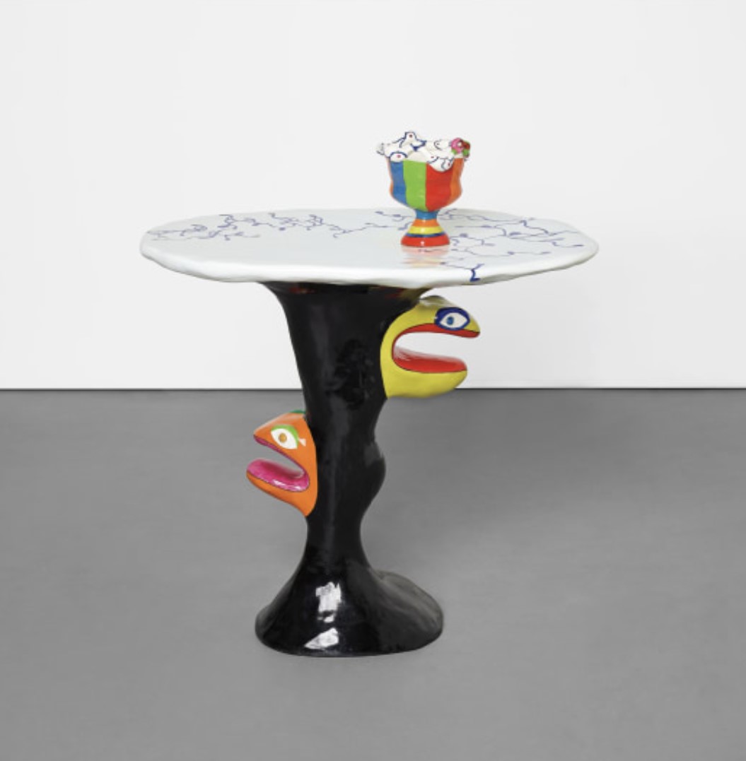 Serpent Table (Ulmer Museum, 1999, p. 122)