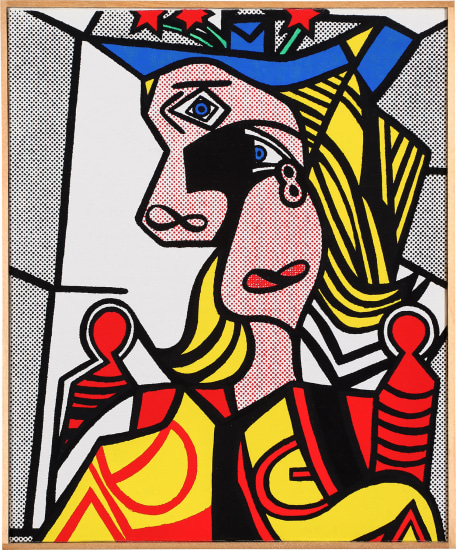 Roy Lichtenstein, Woman with Flowered Hat, 1963