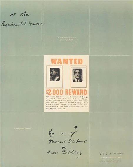 A Poster Within a Poster (Schwarz 588)