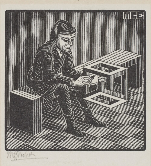 Untitled (Man with Cuboid) (Bool 430)
