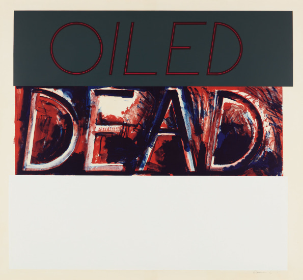 Oiled Dead (State) (G 608 Cordes 34)