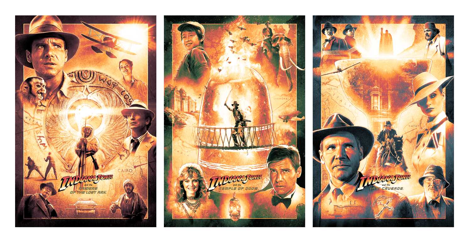 Indiana Jones Trilogy (Passing Through History; Going for a Ride; In Search of the Grail)