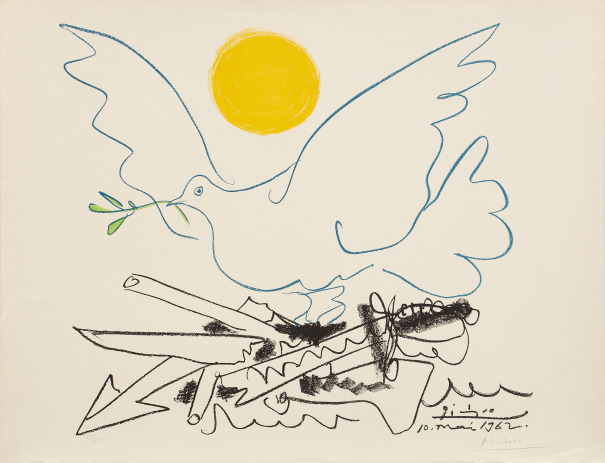 Colombe au soleil (Dove in the Sun) (Cz. 174) (after)