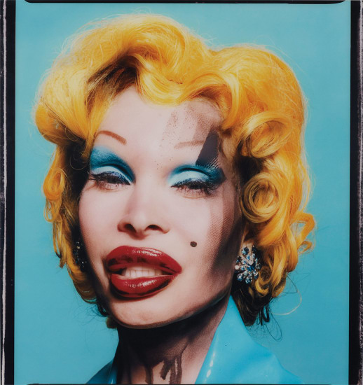 Amanda as Andy Warhol's Marilyn