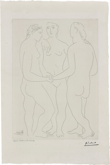 Les Trois amies (The Three Friends) (Bloch 76 Baer 117)