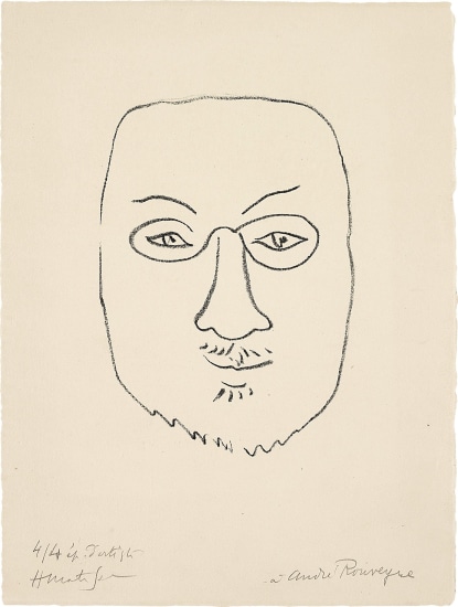 Henri Matisse, Masque (Mask) (Duthuit 564)